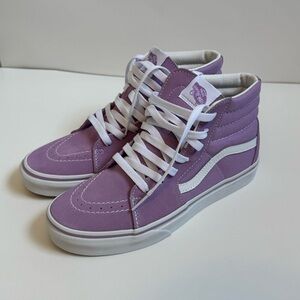 Vans Sk8-Hi Sneakers in Lupine/True White Size 5 Youth New in Box